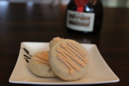 Cardamom Shortbread cookies with Grand Marnier Buttercream